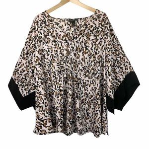 Lane Bryant Animal Print‎ Pull On Blouse